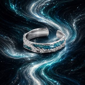 Blue Bar Ring